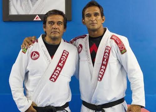 Sandro Marins e Jefferson Moura durante o treinão de terça. Fotos: Gustavo Aragão