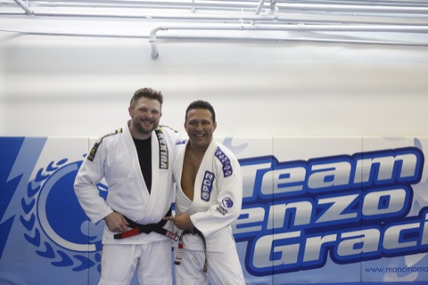 Roy Nelson graduado por Renzo Gracie. Foto: Luca Atalla.