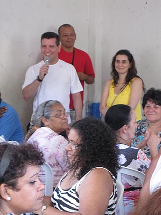 Andre Pederneiras and wife Dani