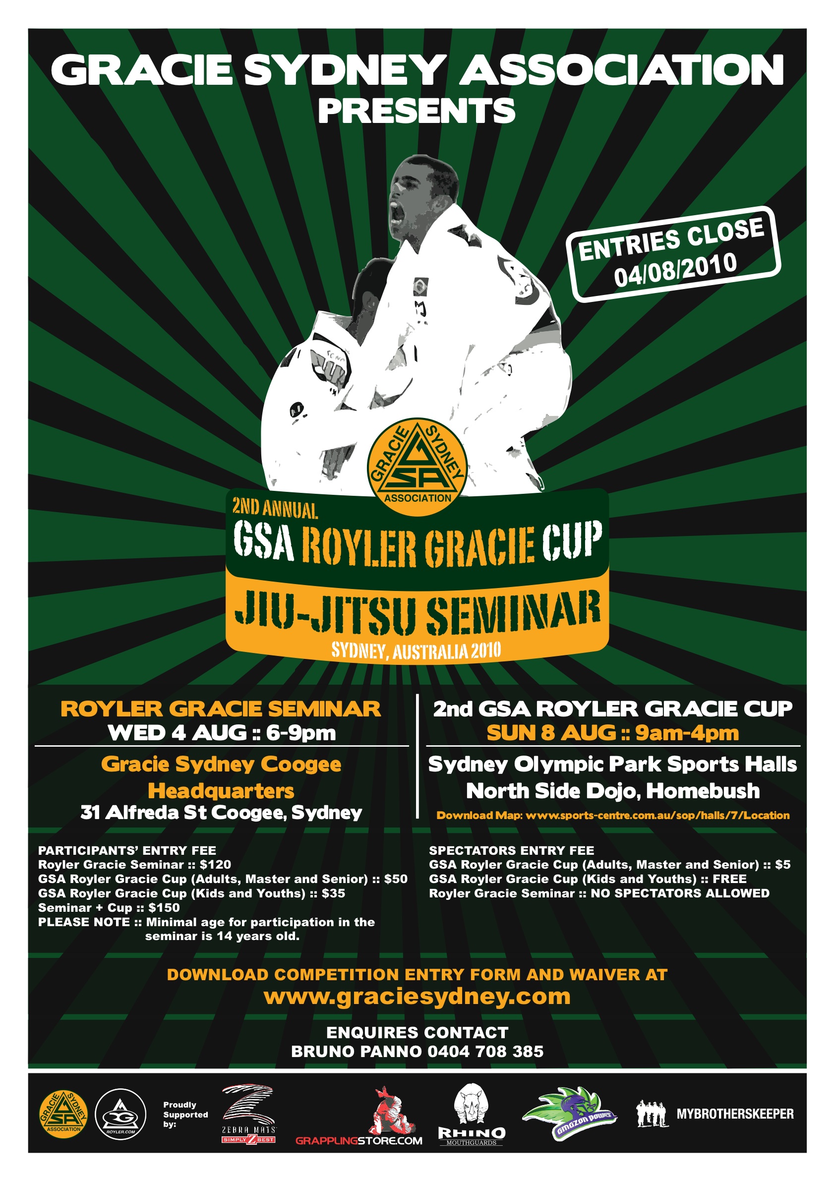 Royler Gracie Australian Tour Graciemag