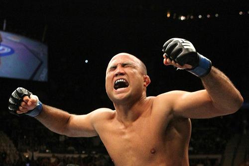 BJ Penn em foto de Josh Hedges.