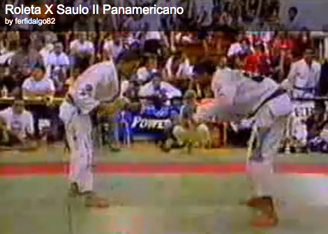 Roleta x Saulo no Jiu-Jitsu