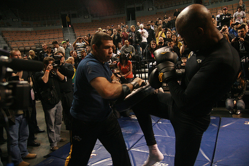 Check out Anderson Silva’s seminar at Shaolin’s academy