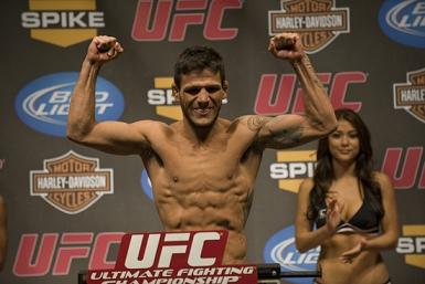 Rafael dos Anjos was one of the Jiu-Jitsu representatives at UFC. Photo: Josh Hedges