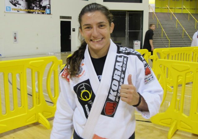 Luanna Alzuguir: a broken rib and a gold