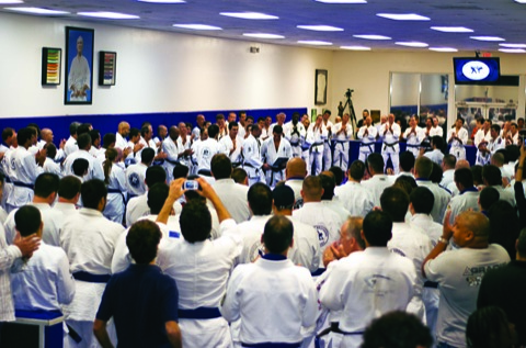 The 300 at Gracie Miami with Royce in the middle