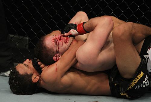 As imagens dos melhores da noite no UFC on Versus