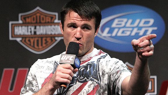 Chael Sonnen. Foto: UFC.