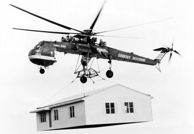 Want to sweep and finish? Go by helicopter