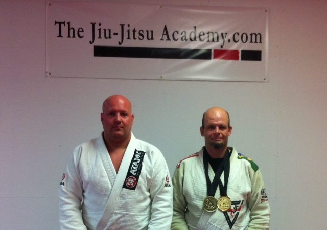 Bruce Shepherd proud of one of his purple belts