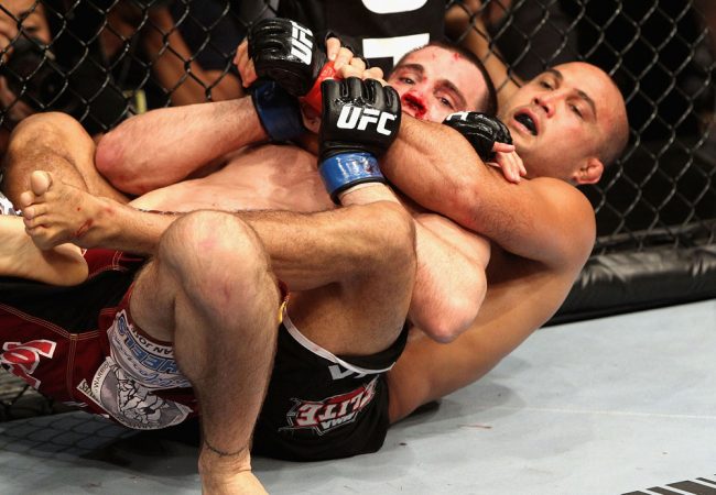 Practice the double-attack with BJ Penn