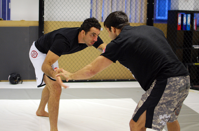 Exclusivo: Carcará e Popovitch treinam juntos para o ADCC