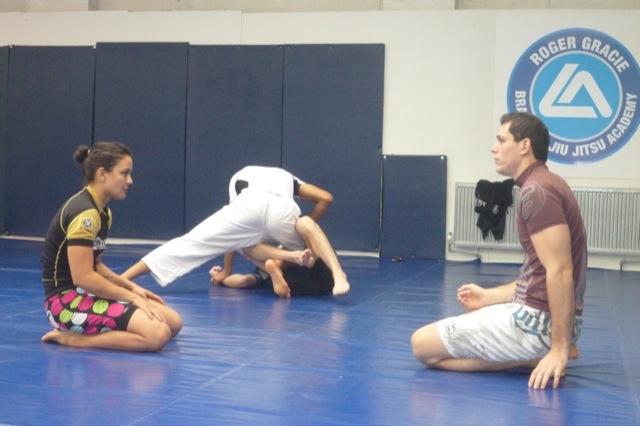 O treino de Kyra e Roger para o ADCC 2011
