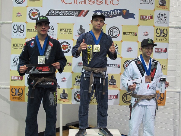 Wherever Jiu-Jitsu goes, this brown belt follows