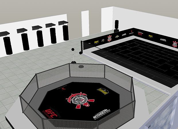 Anderson e Gabi inauguram academia de MMA e Jiu-Jitsu no Corinthians