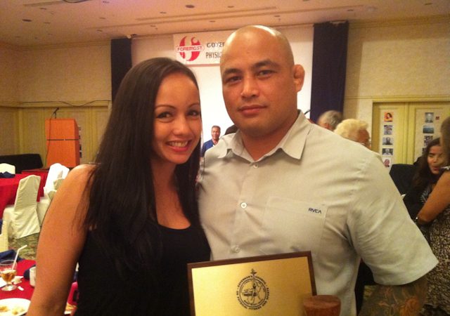 Stephen Roberto awarded in Guam