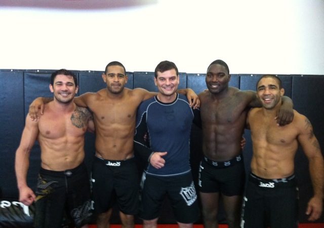 Slick-grappling Brazilian training Belfort’s rival