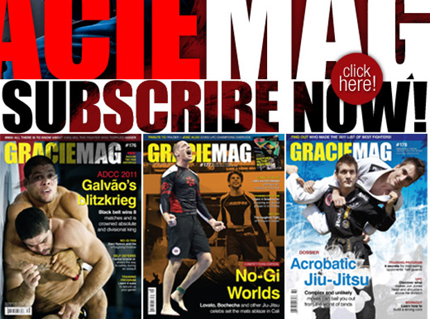 Subscribe to GRACIEMAG