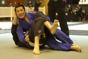 Former break dancer Nicholas Greene shone in the blue belt absolute.