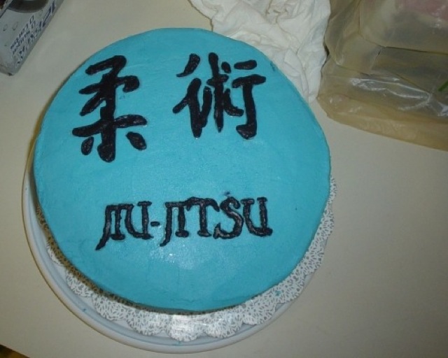 Jiu Jitsu cake