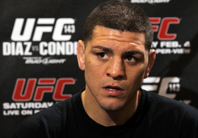 Fera do Jiu Jitsu Nick Diaz no treino aberto do UFC 143