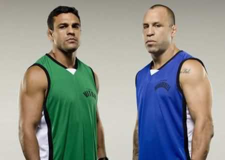 Vitor Belfort e Wanderlei Silva em foto de divulgacao do TUF