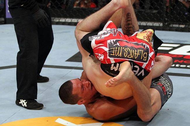 Diaz guilhotina no UFC e pode disputar título em luta de puro Jiu-Jitsu