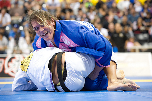 Gabi Garcia durante o absoluto no Mundial 2012