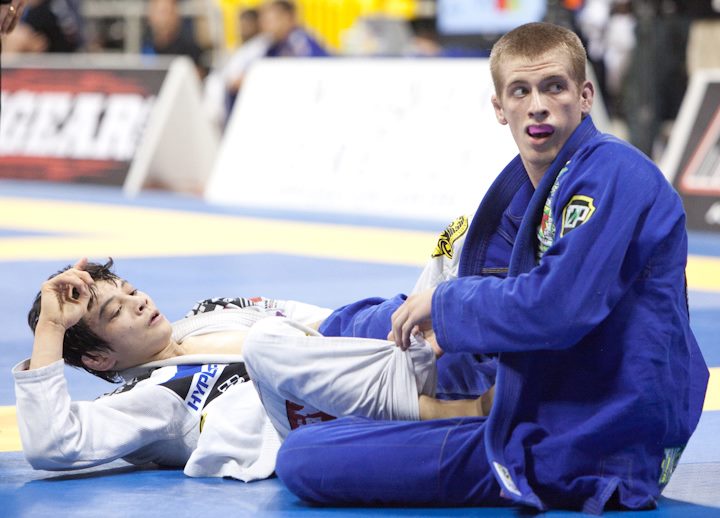 Middleweight Keenan Cornelius, during the yesterday's finals. Photo: GRACIEMAG