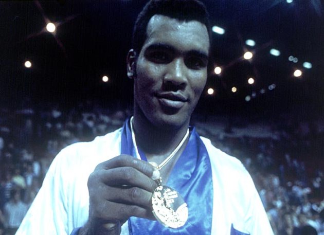 O mito cubano do boxe Teófilo Stevenson venceu três Olimpíadas, de 1972 a 1980. Foto: Divulgação