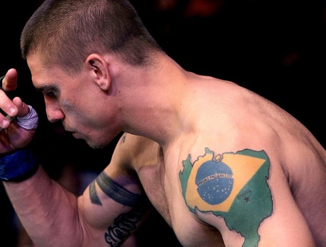 Carlo Prater no UFC Foto Divulgacao