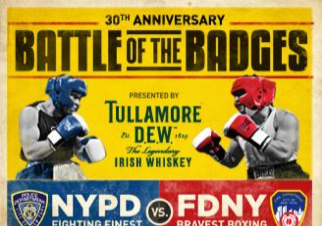 Cartaz da Batalha dos Distintivos em NY