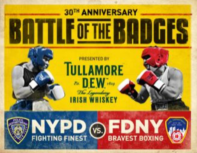 Cartaz da Batalha dos Distintivos em NY