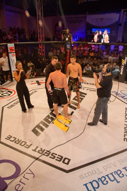 MMA---Desert Force on MBC Action, Haidar Rasheed (Jordan) & Bilel Missaoui (Tunisia)