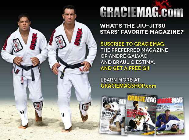 Andre Galvao and Braulio Graciemag Subscription Offer