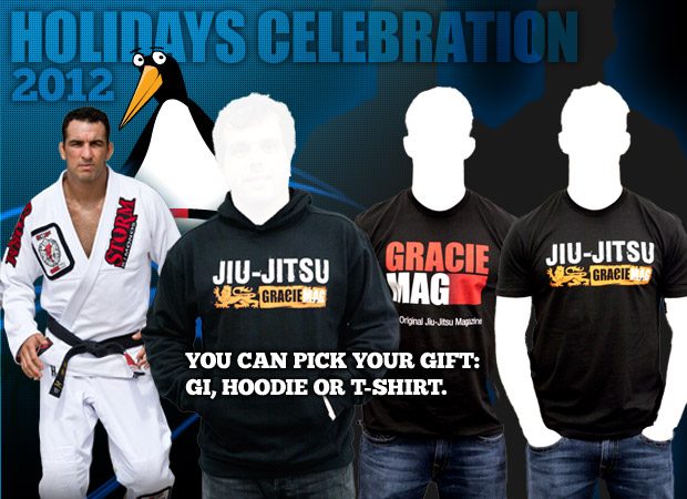 Pick a Free Gi, Hoodie or T-Shirt with any New GRACIEMAG Subscription