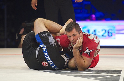 Dean Lister teaches No-Gi lock and double attack