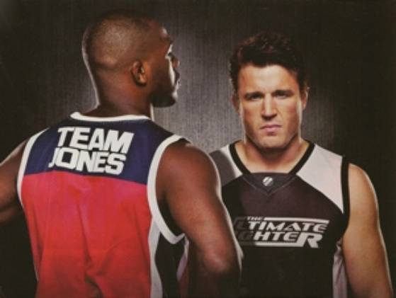 Jon Jones e Chael Sonnen são os principais treinadores do TUF 17. Foto: Divulgação.