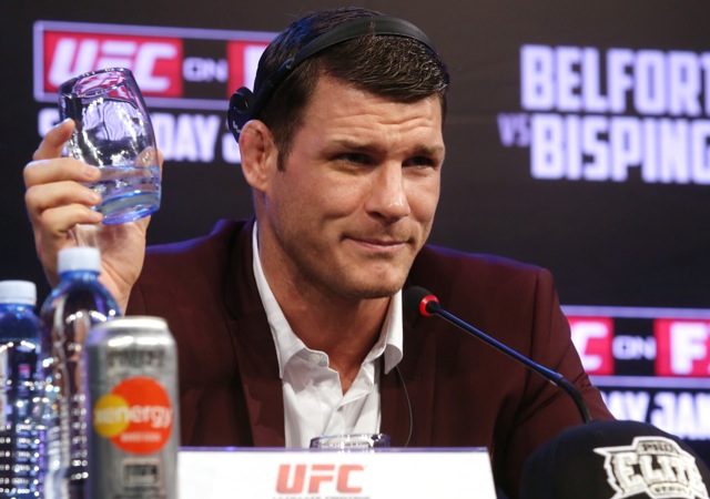 Exclusivo: Michael Bisping tem uma mensagem para você, torcedor de Vitor Belfort