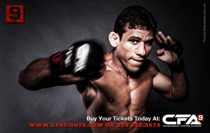 Luiz Buscapé busca sua terceira vitória no CFA. Foto: Divulgação