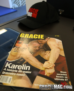Olympic Wrestling took over the cover of GRACIEMAG in 2000