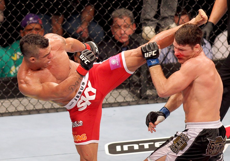 Belfort venceu Bisping e terá mais uma luta antes de uma possível revanche contra o Spider. Foto: UFC/Divulgação