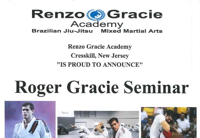 Roger Gracie Seminar in Renzo Gracie Cresskill