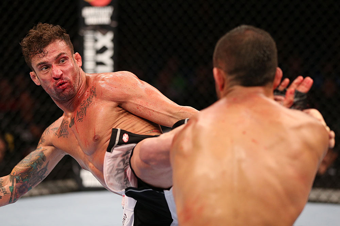 Cristiano Marcello espera seguir vitorioso no UFC. Foto: Josh Hedges/Zuffa LCC via Getty Images