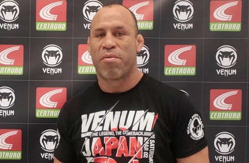 Wanderlei Silva em manhã de autógrafos, no Rio. Foto: Divulgação/Centauro