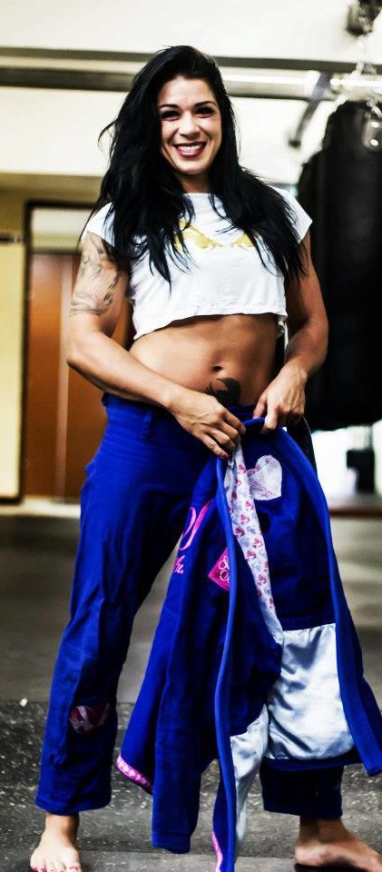 Ana Maria Índia luta MMA, mas fez sua base no Jiu-Jitsu. Foto: Arquivo Pessoal
