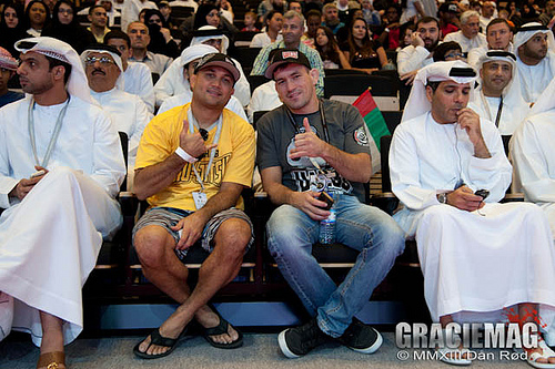 BJ Penn e Demian Maia. Foto: Dan Rod/ GracieMag