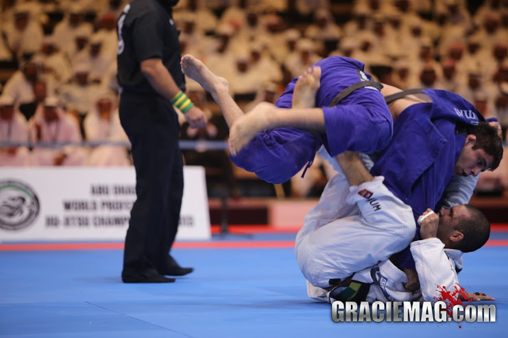 2013 Abu Dhabi WPJJC: Buchecha and Rodolfo in Action During the Open Class Final; photo by Erin Herle