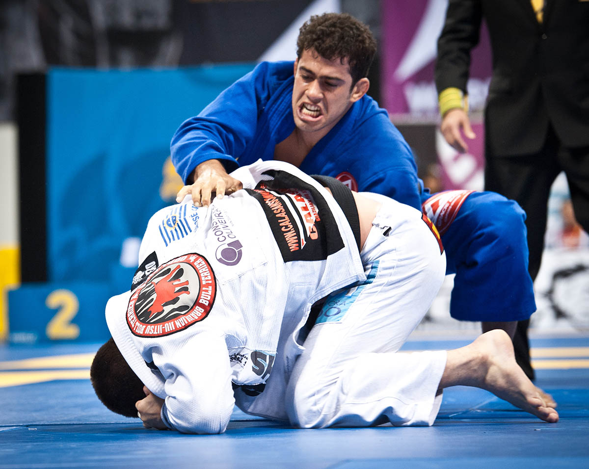 Otavio Sousa during the 2012 World Jiu Jitsu Championship