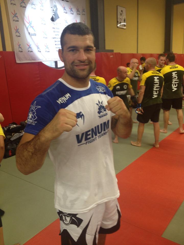 Shogun treinou nos dias que esteve na França. Foto: Leo Lemos/Divulgação